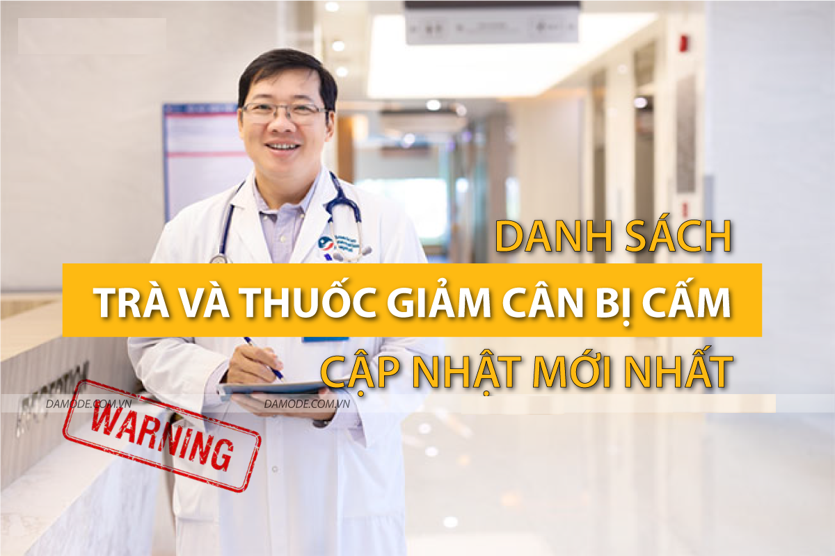 Danh sách thuốc giảm cân độc hại