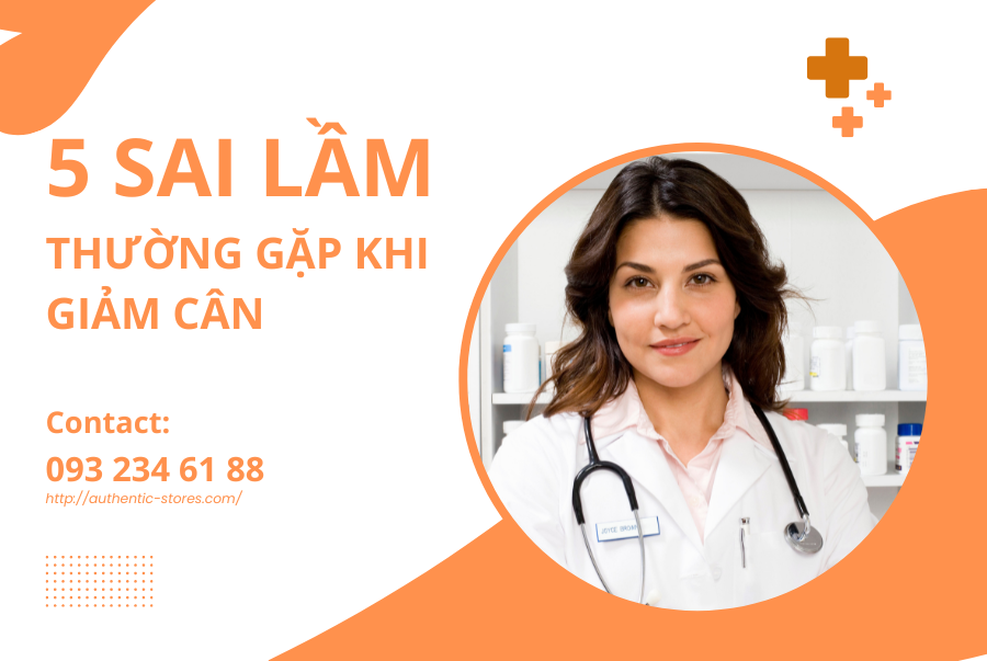 những sai lầm thường gặp khi giảm cân