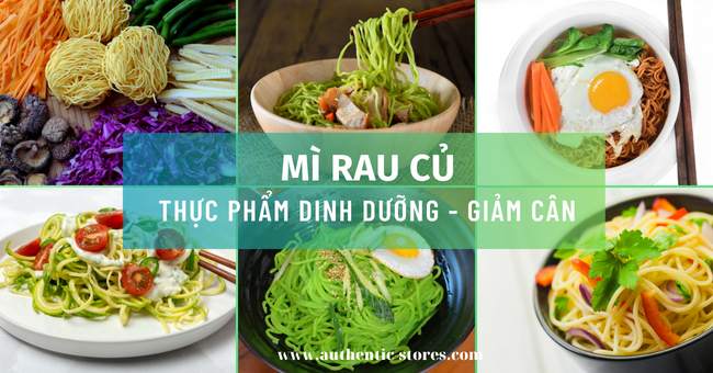 mì rau củ có giảm cân không
