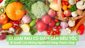 cá loại rau củ giảm cân siêu tốc