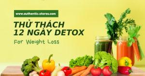 12 ngày detox giảm cân