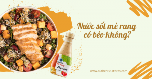 Nước sốt mè rang bao nhiêu calo